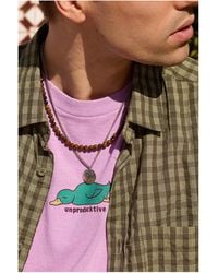 Urban Outfitters - Uo Brown Stone Choker Necklace - Lyst