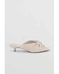 INTENTIONALLY ______ - Curfew Leather Kitten Heel - Lyst