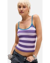 Urban Outfitters - Uo Molly Stripe Ribbed Cami - Lyst