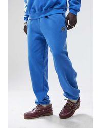 iets frans... - Blue Doodle Cuffed Joggers - Lyst