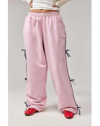 Urban Outfitters - Uo Bow Baggy Joggers - Lyst