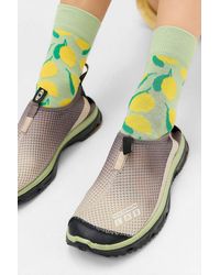 Happy Socks - Yellow Lemon Socks - Lyst