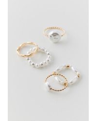 Urban Outfitters - Delicate Ring Set - Lyst