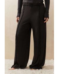 Out From Under - Acid Waffle Knit Trousers - Lyst