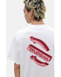 Dickies - Uo Exclusive White Thornville T-shirt - Lyst
