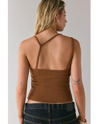 Vintage & ReMADE by UO - Remade By Uo Remnants Strappy Tank Top - Lyst