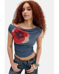 Motel - Bisik Off-shoulder Top - Lyst