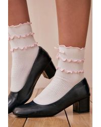 Out From Under - Frill Socks - Lyst