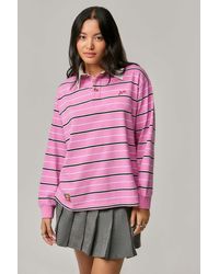 Damson Madder - Pink Remie Rugby Shirt - Lyst