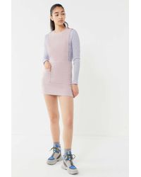 Lyst Urban Outers Bycorpus Plaid Babydoll Dress In Blue Urban Outers Uo Corduroy Pinafore Mini Dress Lyst