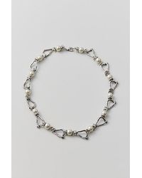 Urban Outfitters - Corbin Pearl Chain Necklace - Lyst