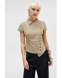 Silence + Noise - Silence + Noise Blake Utility Button-up Shirt - Lyst