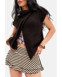 Urban Outfitters - Uo Belle Stripe Mini Skirt - Lyst