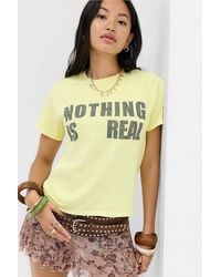 Urban Outfitters - Uo Nothing Is Real Relaxed T-shirt - Lyst