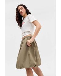Urban Outfitters - Uo Lori Awkward Bubble Midi Skirt - Lyst
