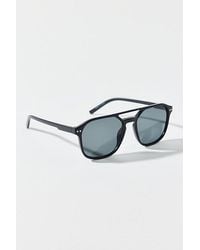 Urban Outfitters - Lucas Round Aviator Sunglasses - Lyst