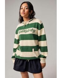 Ed Hardy - Uo Exclusive Stripe Knit Hoodie - Lyst