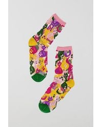 Sock Candy - Dopamine Cats Sheer Sock - Lyst