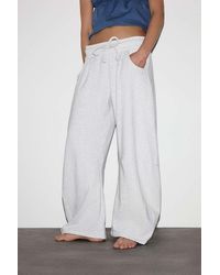 Out From Under - Essential Barrel Leg Joggers - Lyst