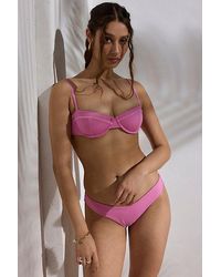 Out From Under - Margot Balconette Underwire Bikini Top - Lyst
