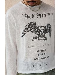 Urban Outfitters - Uo Eagle Long Sleeve T-shirt - Lyst