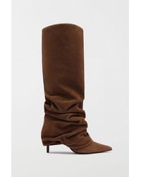 SCHUTZ SHOES - Mikki Up Slouch Knee High Boot - Lyst
