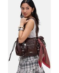BDG - Jude Faux Leather Scarf Shoulder Bag - Lyst