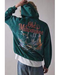 Urban Outfitters - Old Milwaukee Duck Graphic Hoodie Sweatshirt - Lyst