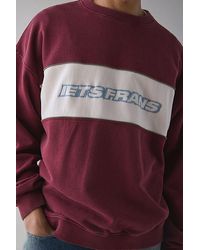 iets frans... - Iets Frans. Iets Frans… Logo Panel Crew Neck Sweatshirt - Lyst