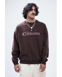 iets frans... - Brown & Pink Piped Sweatshirt - Lyst