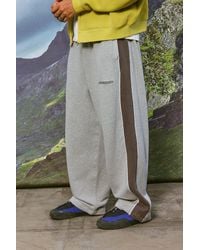 iets frans... - Grey Panelled Harri Baggy Joggers - Lyst