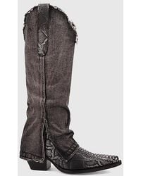 Dingo - Shabby Leather Boot - Lyst