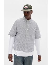 BDG - Ivory Arlo Check Short Sleeve Shirt - Lyst