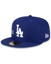 KTZ 59fifty Los Angeles Dodgers Stateview Fitted Hat - Blue