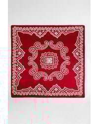 Urban Outfitters - Uo Red Bandana Print Scarf - Lyst