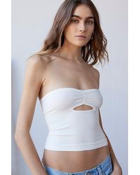 Out From Under - Arden Seamless Cutout Tube Top - Lyst