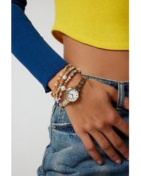Urban Outfitters - Classic Metal Round Watch - Lyst
