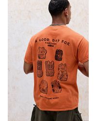Urban Outfitters - Uo Good Day Cat T-shirt - Lyst