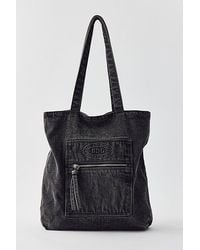 BDG - Washed Denim Tote Bag - Lyst
