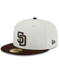 KTZ San Diego Padres Pillbox 59fifty-fitted Cap in Brown for Men