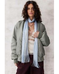 Urban Outfitters - Uo Y2k Sparkle Skinny Knit Scarf - Lyst