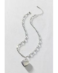 Urban Outfitters - Ursa Heart Locket Pendant Necklace - Lyst