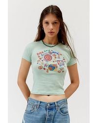 Urban Outfitters - Brick Lane Graphic Baby Tee - Lyst