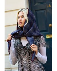 BDG - Check Triangle Shawl Scarf - Lyst