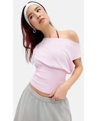 iets frans... - Off-shoulder Seamless Top - Lyst