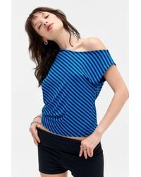 Silence + Noise,Urban Outfitters - Silence + Noise,urban Outfitters Silence + Noise Livia Off-shoulder T-shirt - Lyst