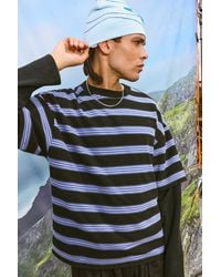 iets frans... - Stripe Double Layer Long Sleeve T-shirt - Lyst