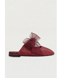 Flabelus - Mesh Bow Cinna Mary Janes Shoe - Lyst