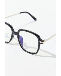 Urban Outfitters - Yana Rectangle Light Glasses - Lyst