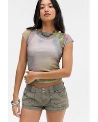 BDG - Ridley Cargo Mini Shorts - Lyst